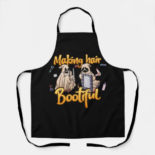Delantal Hair Bootious Funny Scary Ghost Hairdresser