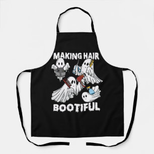 Delantal Hair Bootious Funny Scary Ghost Hairdresser