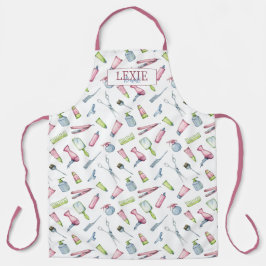 Delantal Hair Stylist, Hairdresser Beauty Salon Personaliza