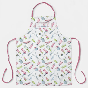 Delantal Hair Stylist, Hairdresser Beauty Salon Personaliza