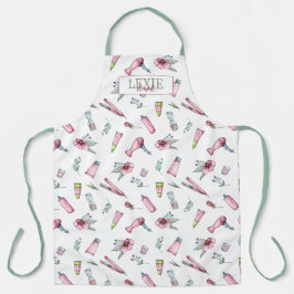 Delantal Hair Stylist, Hairdresser Beauty Salon Personaliza