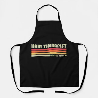 Delantal Hair Therapist Hair Stylist Retro Hairdr