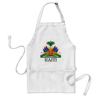Delantal HAITÍ - emblema/escudo de armas/bandera/símbolo