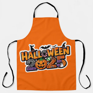 Delantal Halloween 2025 Magia – Calabaza Festiva