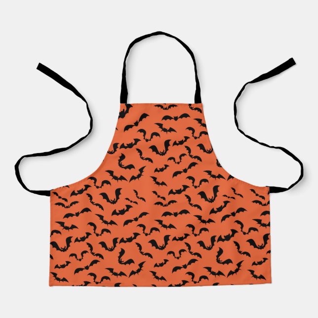 Delantal Halloween Bats Apron (Anverso)