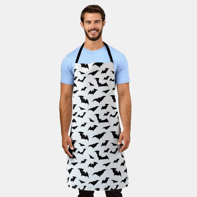 Delantal Halloween Bats Apron (Gastado)