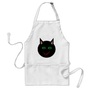 Delantal Halloween Black Cat Cooking Apron