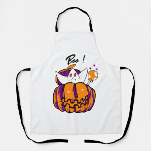 Delantal Halloween Boo