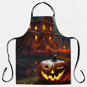 Delantal Halloween/Calabaza/Otoño 