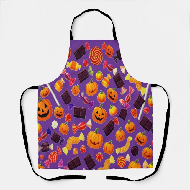 Delantal Halloween Candy Kitchboard (Anverso)