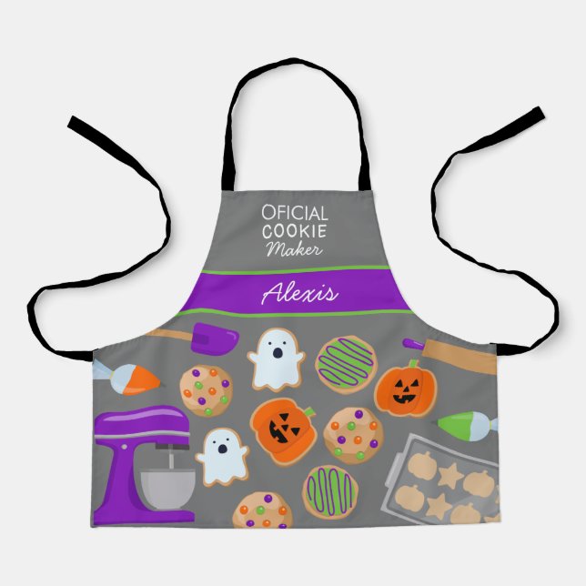 DELANTAL HALLOWEEN COOKIE MAKER (Anverso)