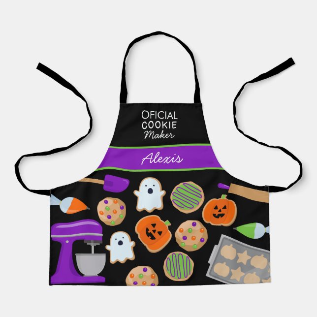 DELANTAL HALLOWEEN COOKIE MAKER (Anverso)