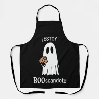 Delantal halloween estoy booscandote