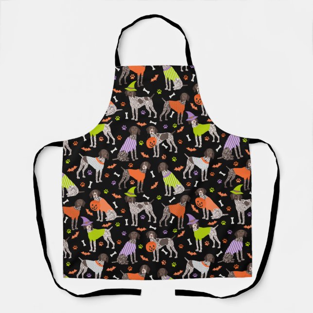 Delantal Halloween German Shorthairon Pointer Apron (Anverso)