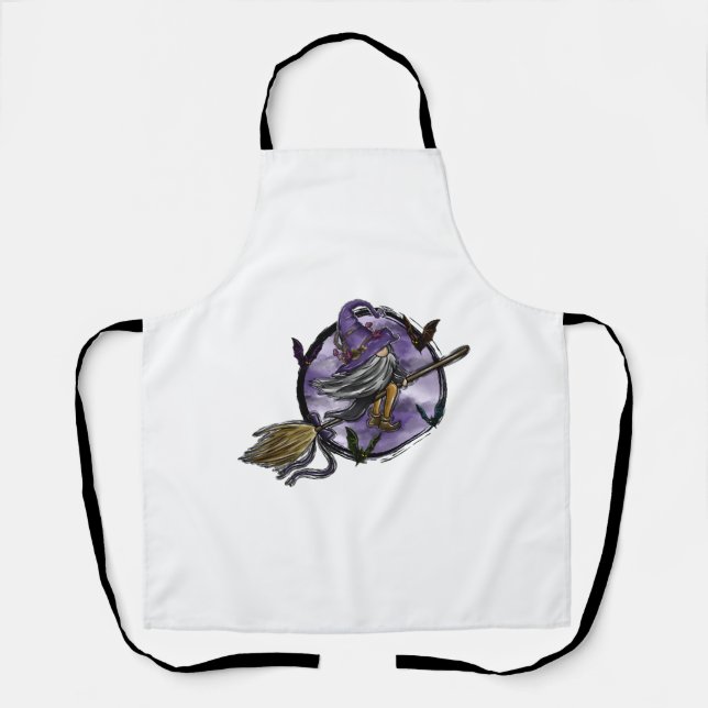 Delantal Halloween Gnome (Anverso)