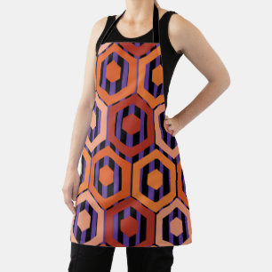 Delantal Halloween Hexagons