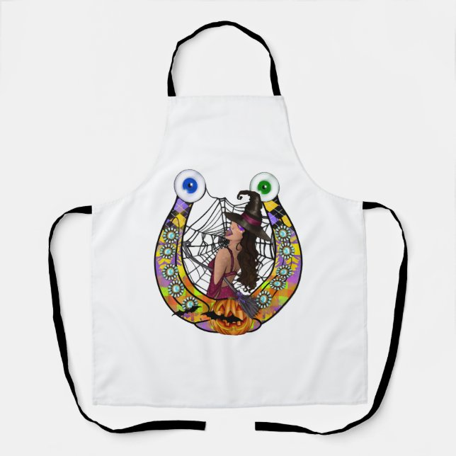 Delantal Halloween Horseshoe (Anverso)