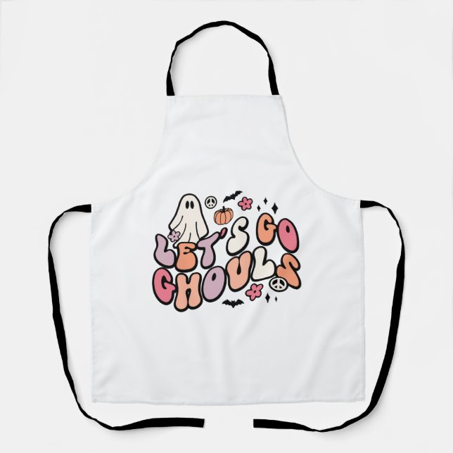 Delantal Halloween retro (Anverso)