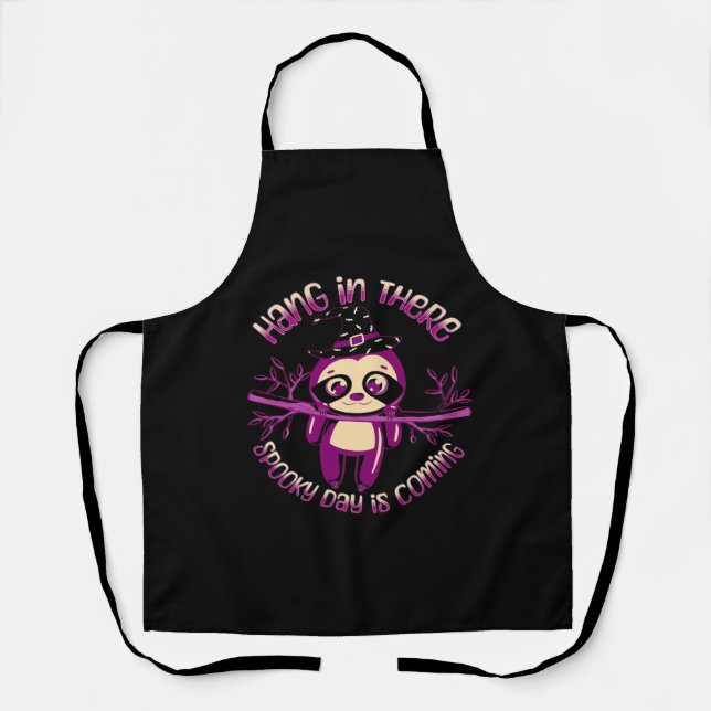 Delantal Halloween Sloth (ver.1) Classic T-Shirt (Anverso)