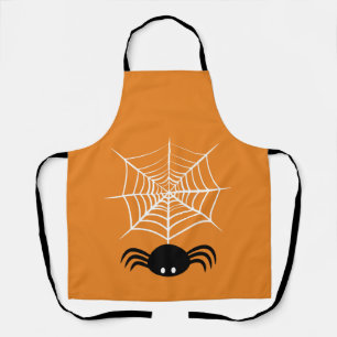 Delantal Halloween Spider Web