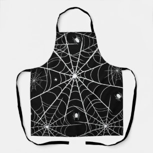 Delantal Halloween Spider Web