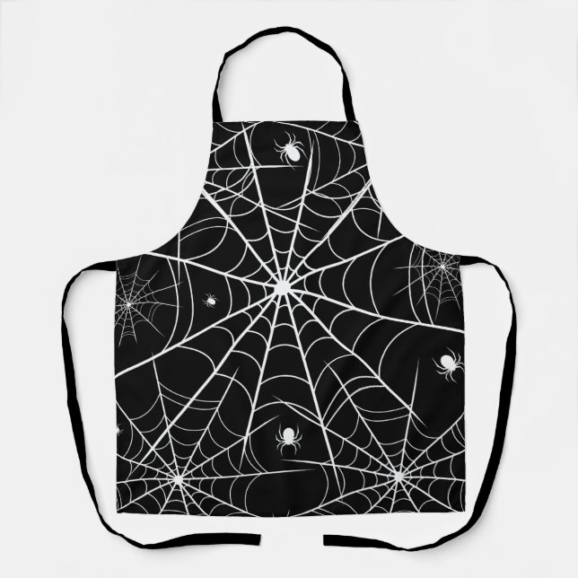 Delantal Halloween Spider Web (Anverso)