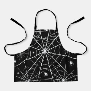 Delantal Halloween Spider Web