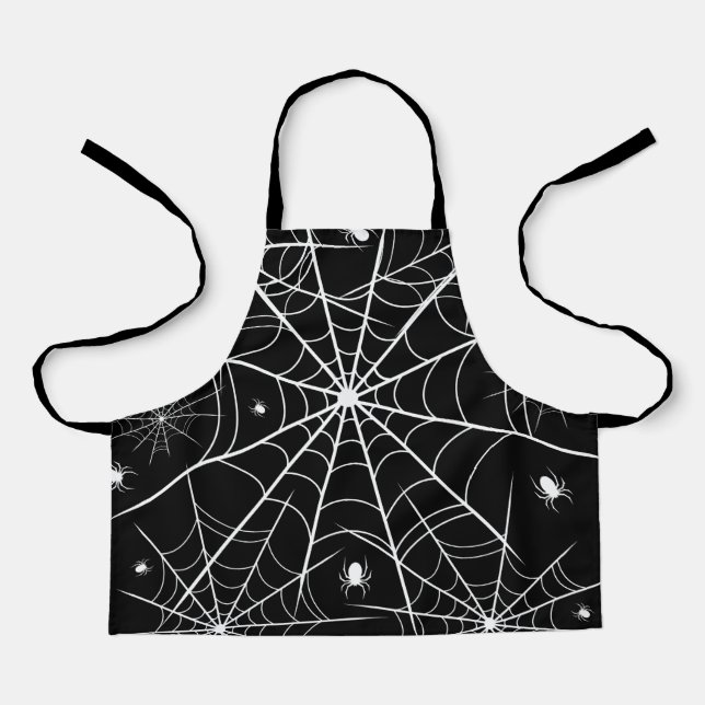 Delantal Halloween Spider Web (Anverso)