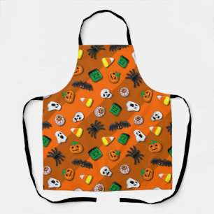 Delantal Halloween Spooky Candies Fiesta
