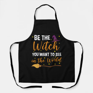 Delantal Halloween Witch Funny for Women Wiccan Witchcraft