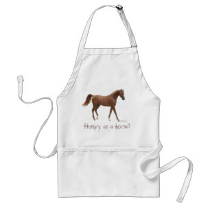 Delantal ¿Hambriento como caballo?