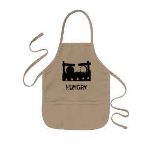 Delantal hambriento del niño del monstruo