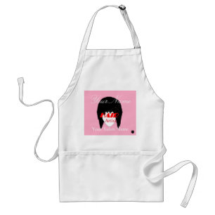 Delantal HAMbyWG Apron con el tema de Hair Dresser