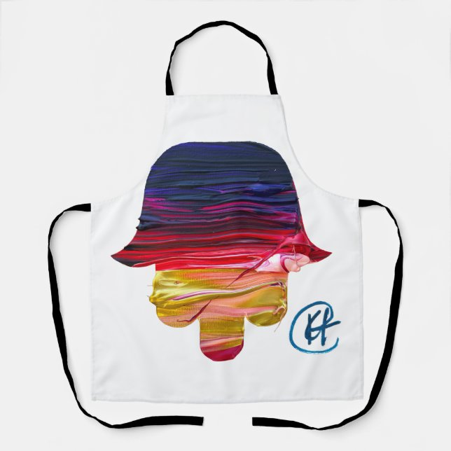 Delantal Hamsa Studio Art (Anverso)