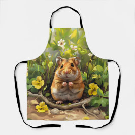 Delantal Hamster dorado