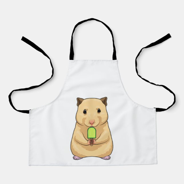 Delantal Hamster Popsicle (Anverso)