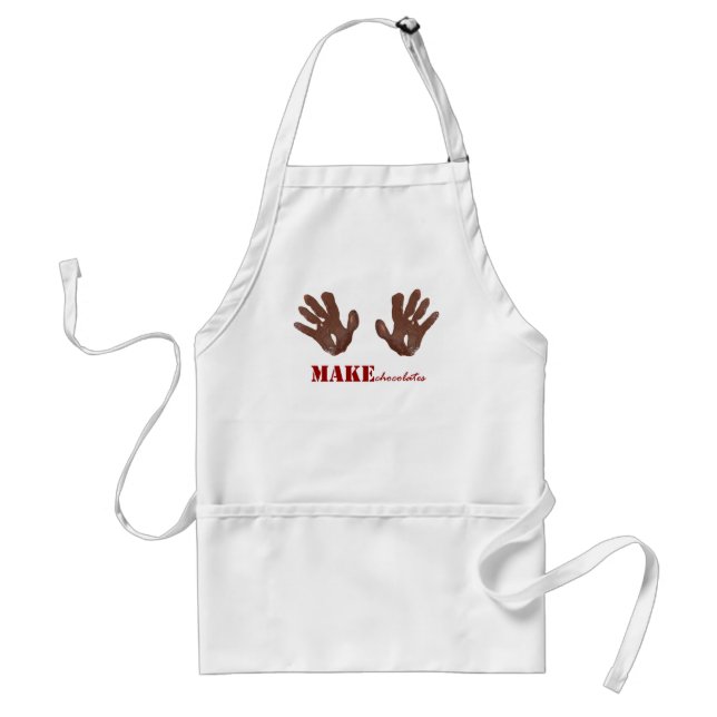 Delantal Handprints de MAKEchocolates (Frente)