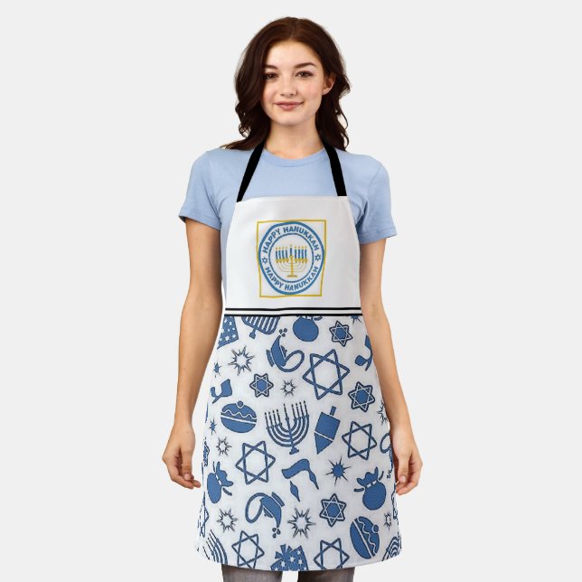 Delantal Hanukkah Apron (Gastado)