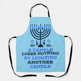 Delantal Hanukkah Quote Apron