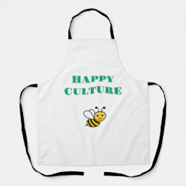 Delantal happy culture