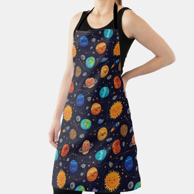 Delantal Happy Planets Apron (in situ)