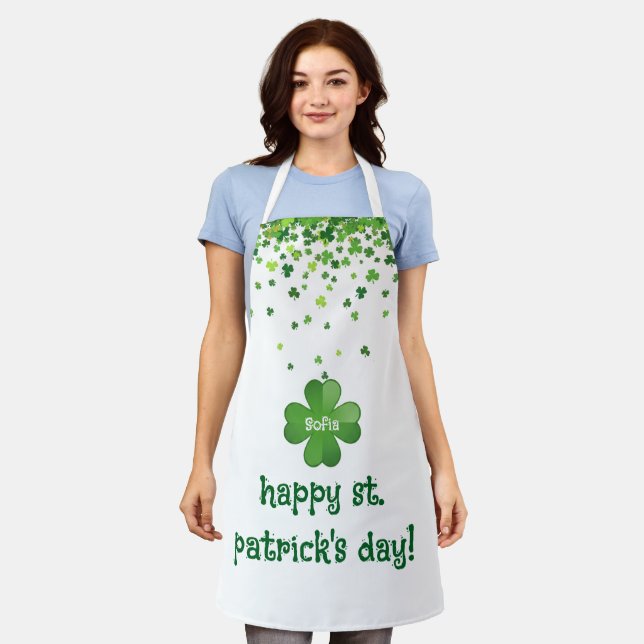 Delantal Happy St. Patrick’s Day – Classic Irish Celebratio (Gastado)