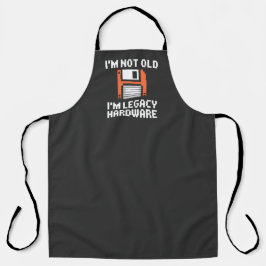 Delantal Hardware Legacy Retro 8-Bit Cocina Barbacoa