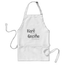 Hare Today, Gnome Mañana Apron