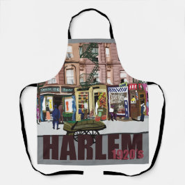 Delantal HarlemBizBoom Apron - Cocinar, crear, celebrar