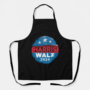 Delantal Harris Walz 2024 Elección Kamala Harris Tim Waltz