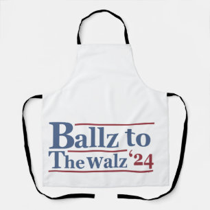 Delantal Harris Walz 2024 Elecciones Kamala Tim Waltz Améri