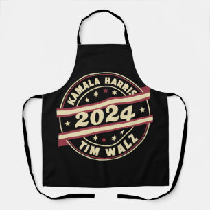 Delantal Harris Walz 2024 para Presidente Patriótico Kamala