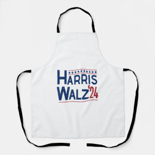 Delantal Harris y Walz Alianza electoral 2024