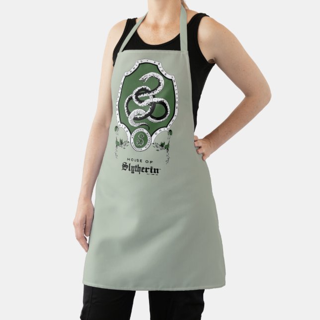 Delantal HARRY POTTER™ | Delicado Escudo SLYTHERIN™ (in situ)